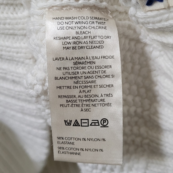 NWT Free People We The Free In A Daze Cable Knit Sweater In Optic White - Picture 12 of 14